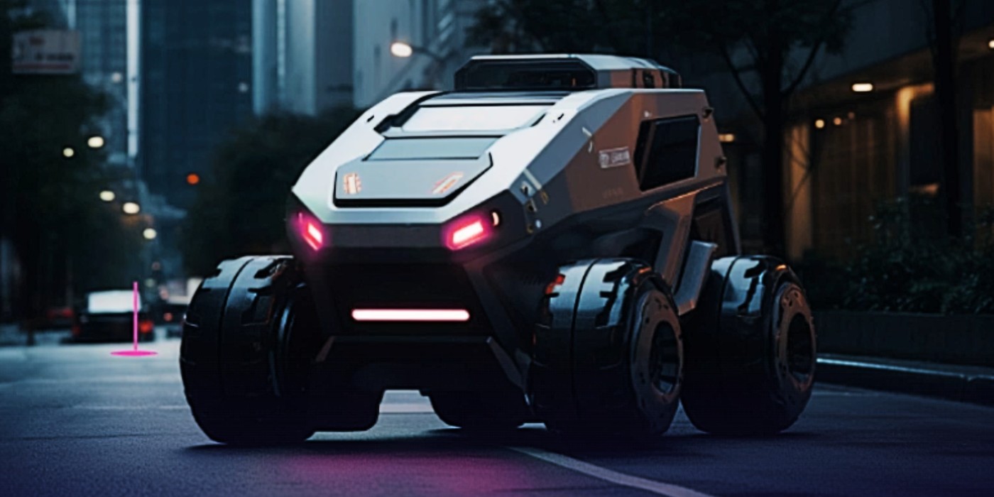 The world’s first autonomous vehicle that detects and seals road surface cracks to prevent potholes from forming.
